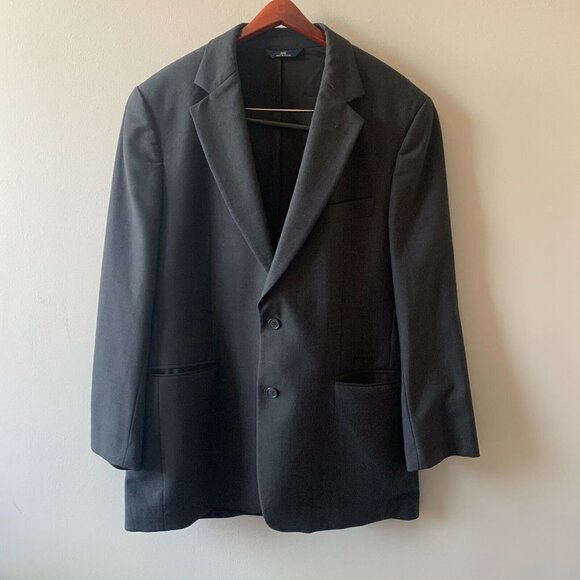 Brooks Brothers 346 Stretch Solid Grey Wool Blazer Sport Coat Suit Jacket 41R - Picture 6 of 10